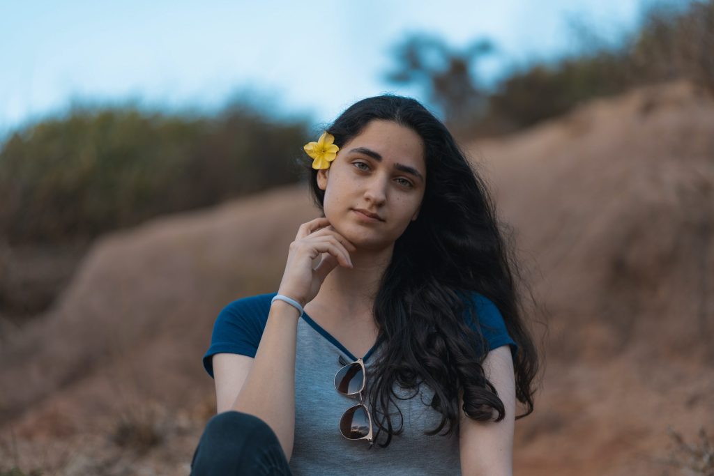 A young woman wondering if abortion or adoption is right for her.